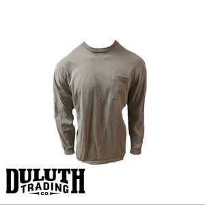 ⚡️Duluth Trading Co. LS pocket crew neck TSHIRT
